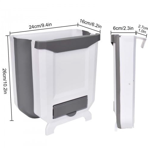 Cubo de basura plegable - EcoCubo (+100 bolsas)